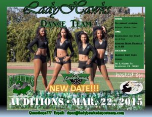 LadyHawks Dance Team Auditions/Try-Outs in L.A.