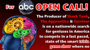 Open Call for New ABC Trivia Game Show in Los Angeles