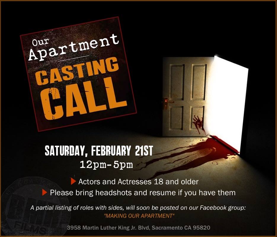 Sacramento Casting Call for movie