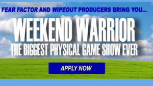 Producers of “Wipeout” Casting New Show “Weekend Warrior”
