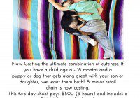 Baby casting call in L.A. for commercial