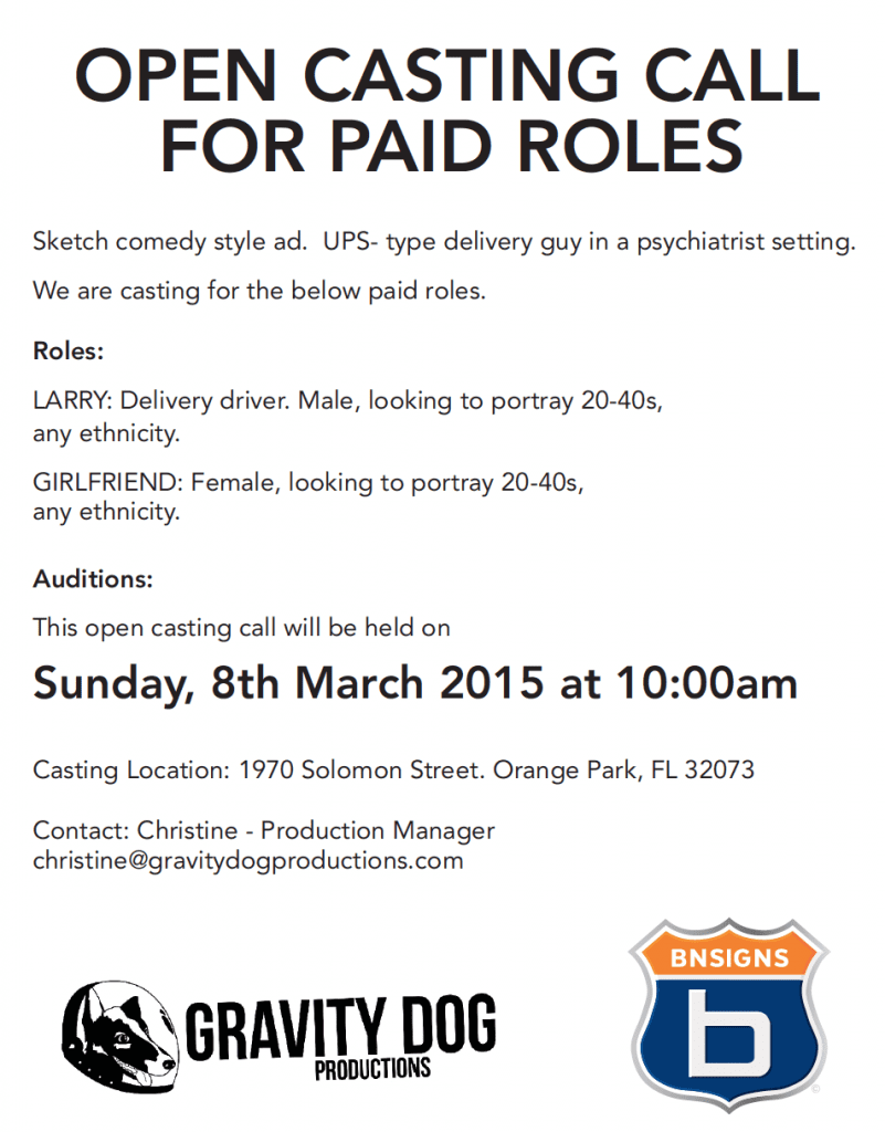 TV Commercial in Jacksonville Florida