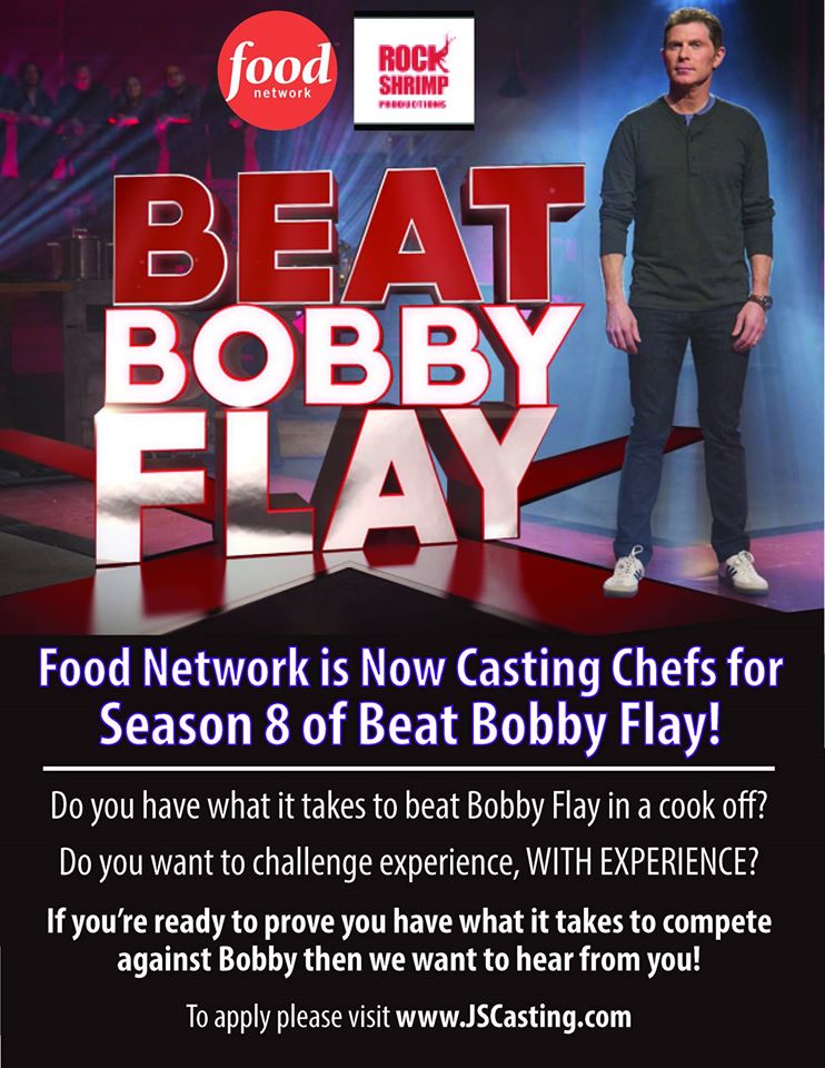 Now casting Beat Bobby Flay Season 8