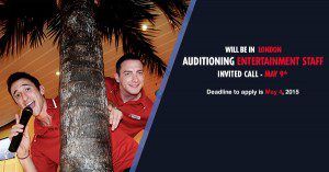 Read more about the article Carnival Cruises Hosts, Techs and Youth Staff Casting Call in London