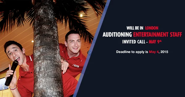 Carnival Cruises London casting call