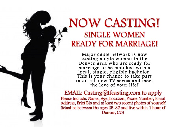 New reality dating show casting in Denver