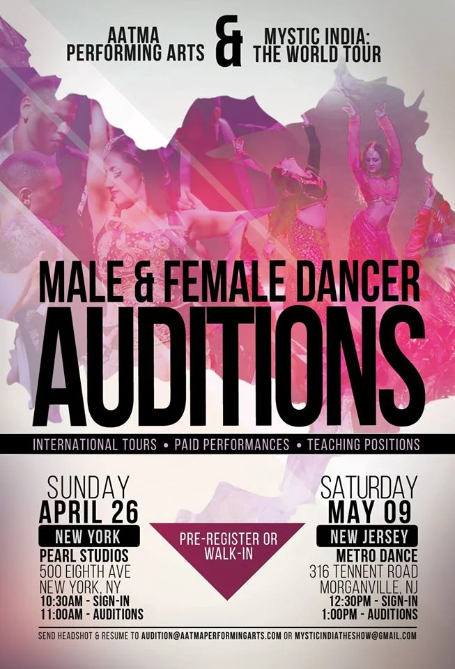 Bollywood dance auditions