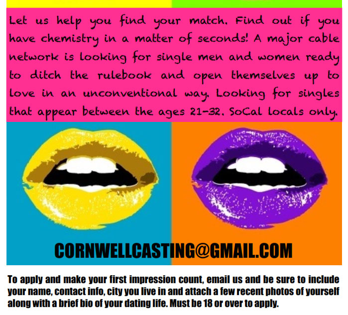 singles reality show casting in L.A.