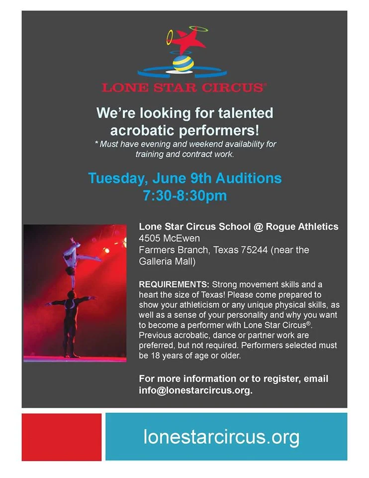 Dallas TX acrobats