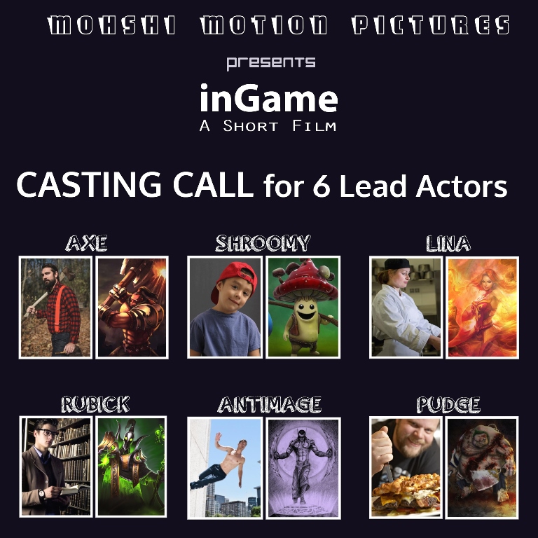 Lead roles in L.A. based indie film production