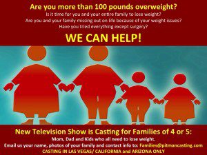 Nationwide Casting Call for New Weight Loss Reality Show