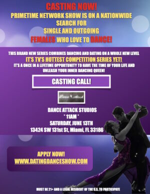 New Prime Time Dance Competition Holding an Open Call in Miami