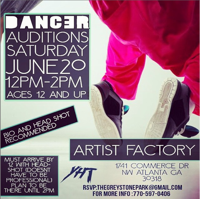 Teen dance auditions in Atlanta
