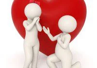 engaged couple casting