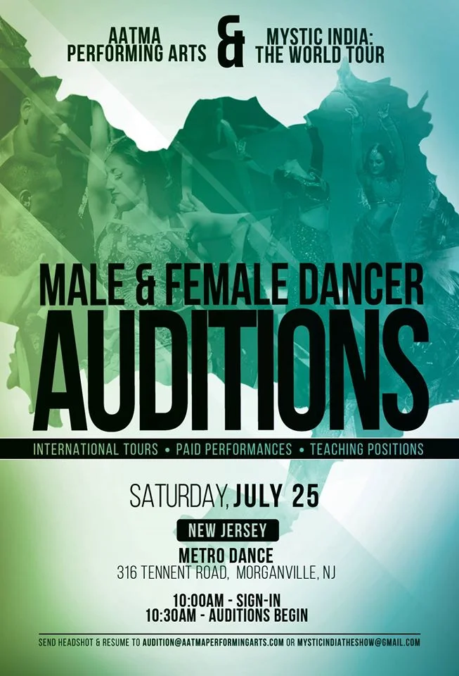 Bollywood dance auditions