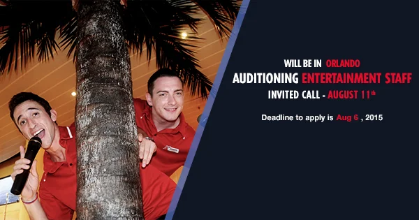 Carnival Cruises open call in Orlando