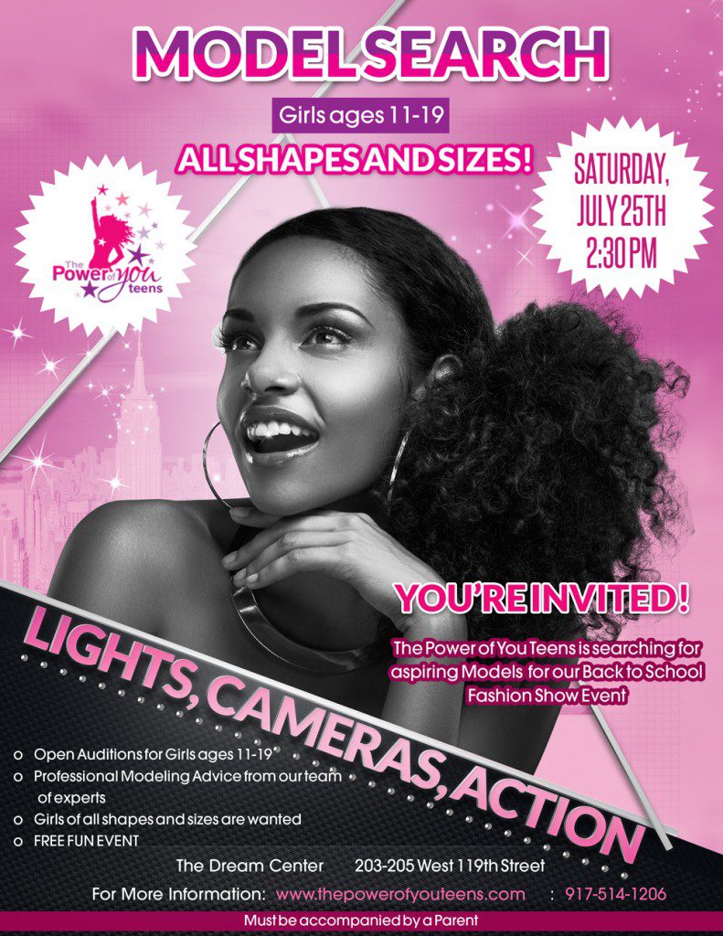 Teen model search 2015