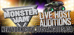 Read more about the article Open Auditions in L.A. & N.Y. for Monster Jam Live – The Show is Casting Hosts