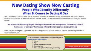 Read more about the article New Reality Dating Series