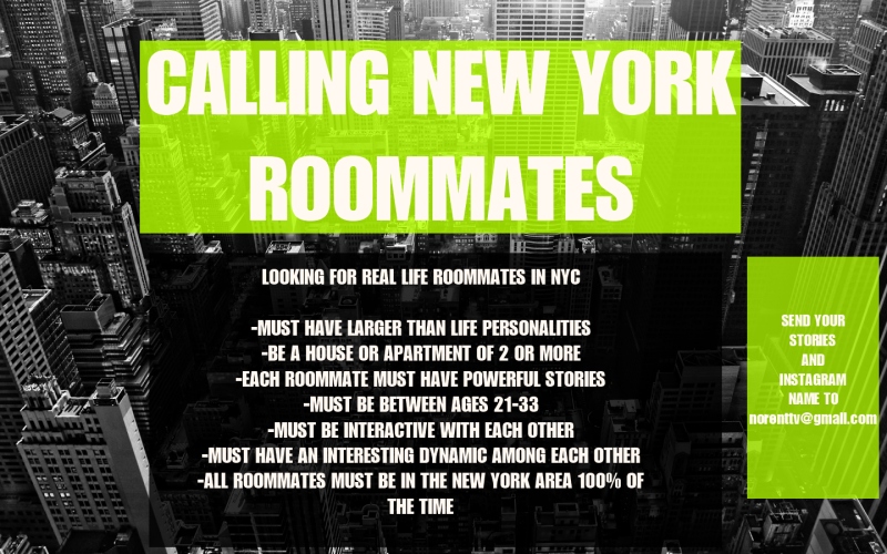 NYC roommates casting