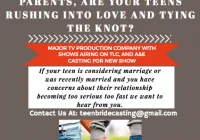 Teen reality series tryouts