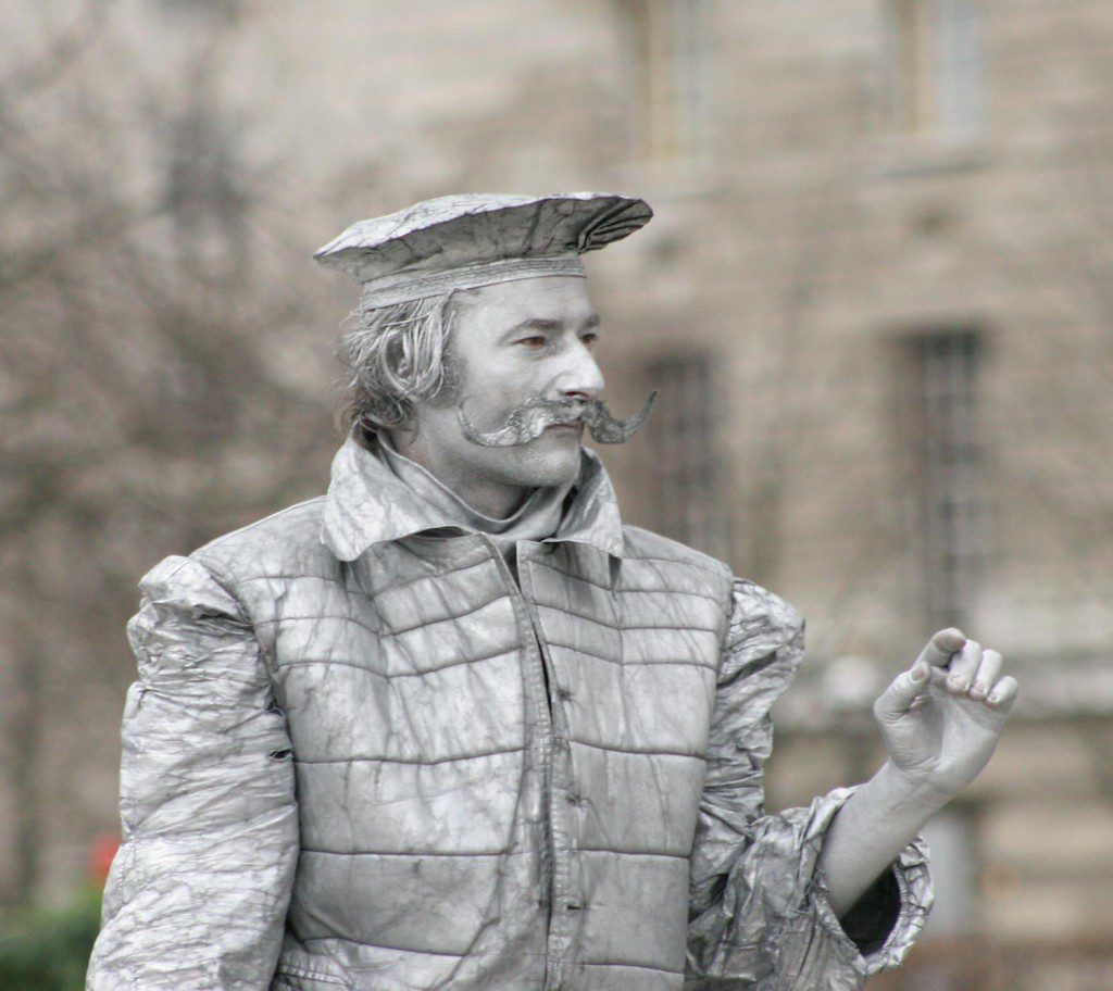 casting mimes for Mr. Freeze Gotham episode