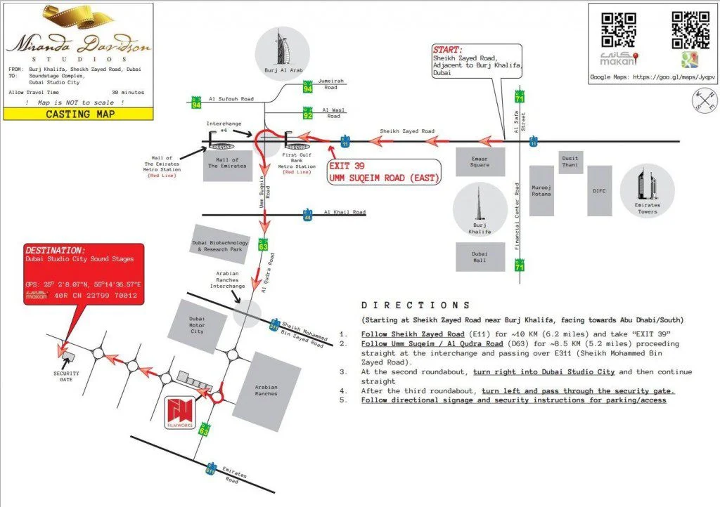 map to get to call