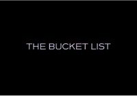 The Bucket List call for seniors