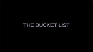 The Bucket List call for seniors