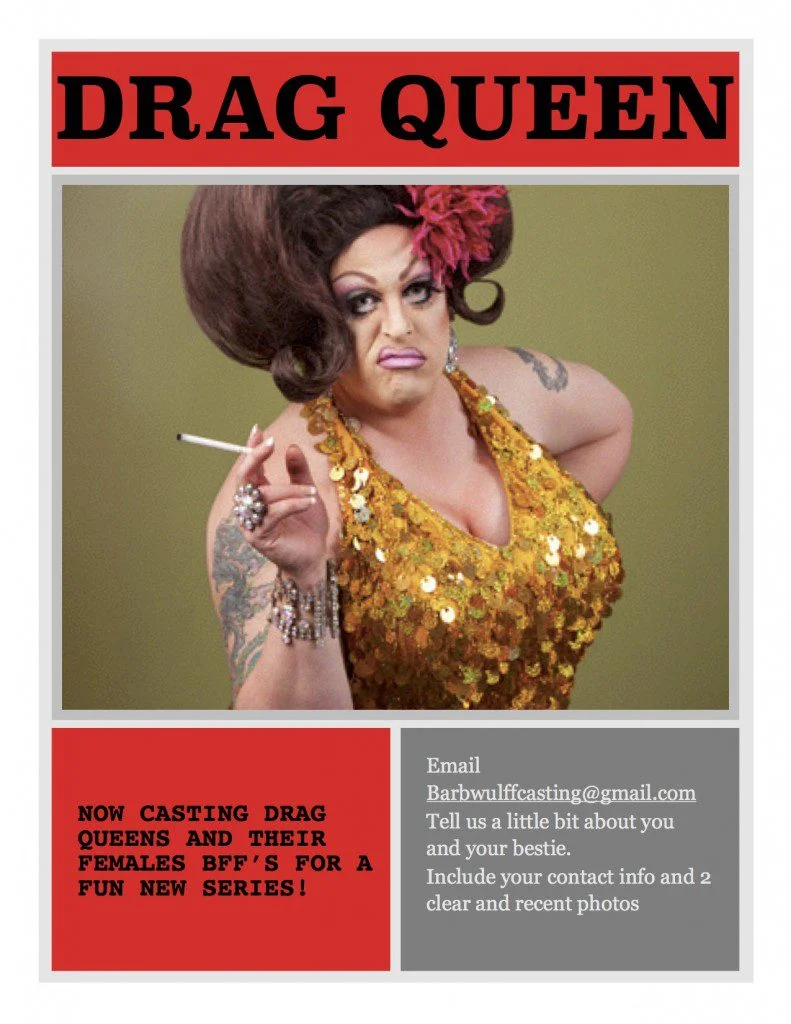 Drag queen casting