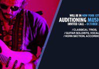 Carnival Cruises Auditions for musicians