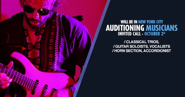 Carnival Cruises Auditions for musicians