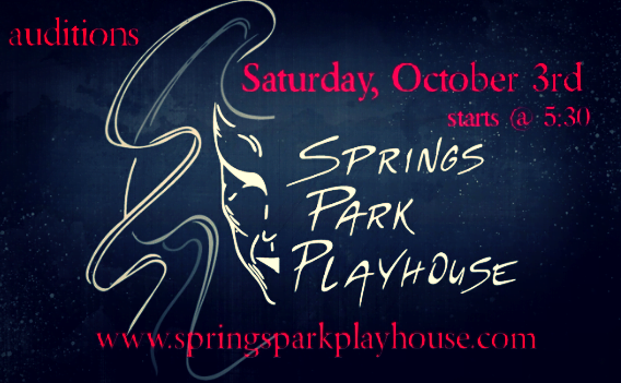 Auditions for Sherlock Holmes and the Case of the Christmas Carol 