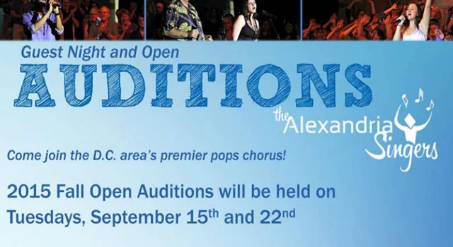 Singers wanted in DC