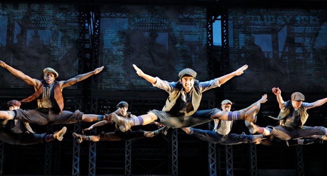 Disney Newsies male dancers