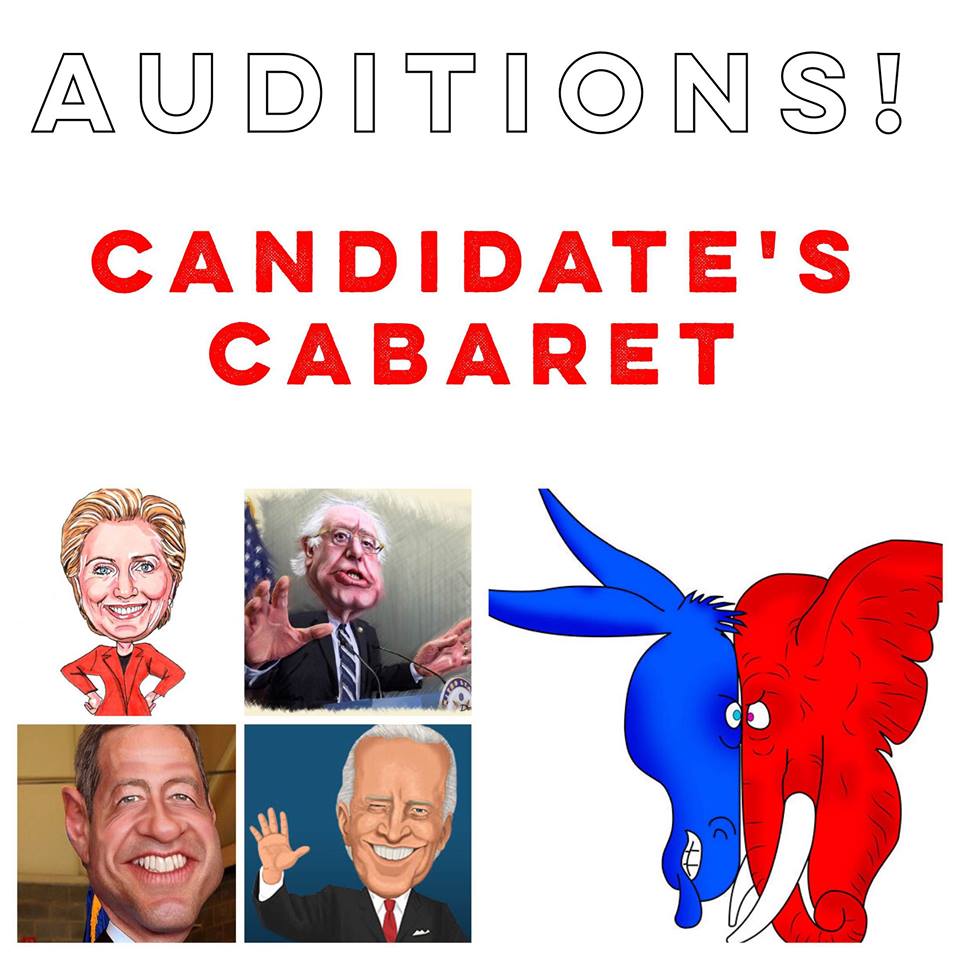 auditions in L.A. for political cabaret