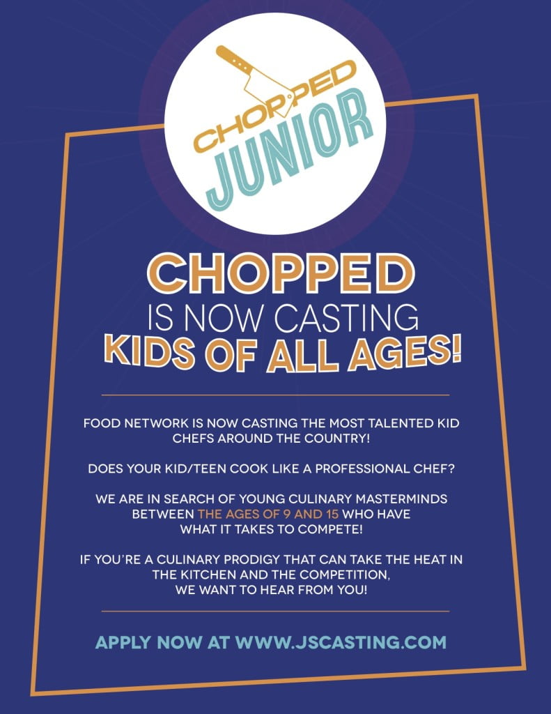 Now casting Chopped Jr.