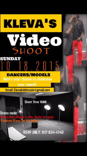 Auditions for Dancers in MA for Music Video