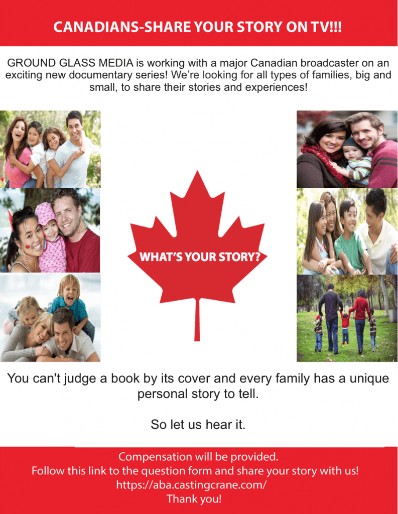 casting call in canada