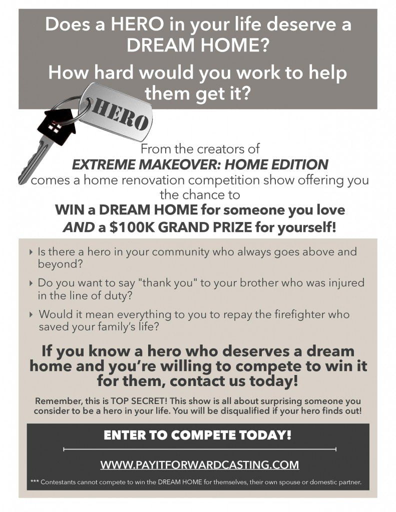 Dream Home casting in Atlanta