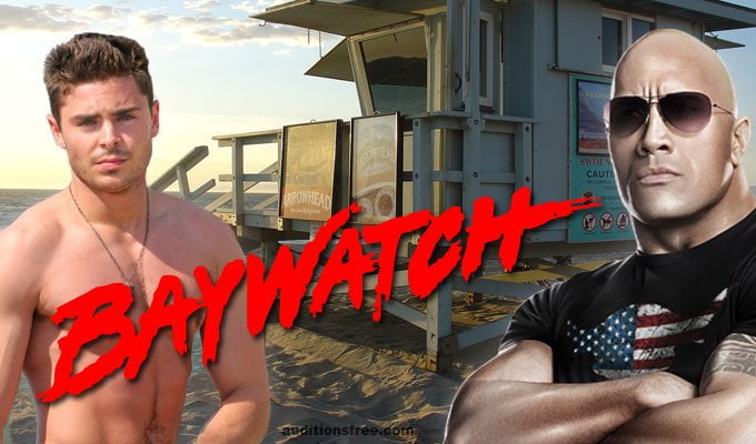 casting call for new Baywatch movie