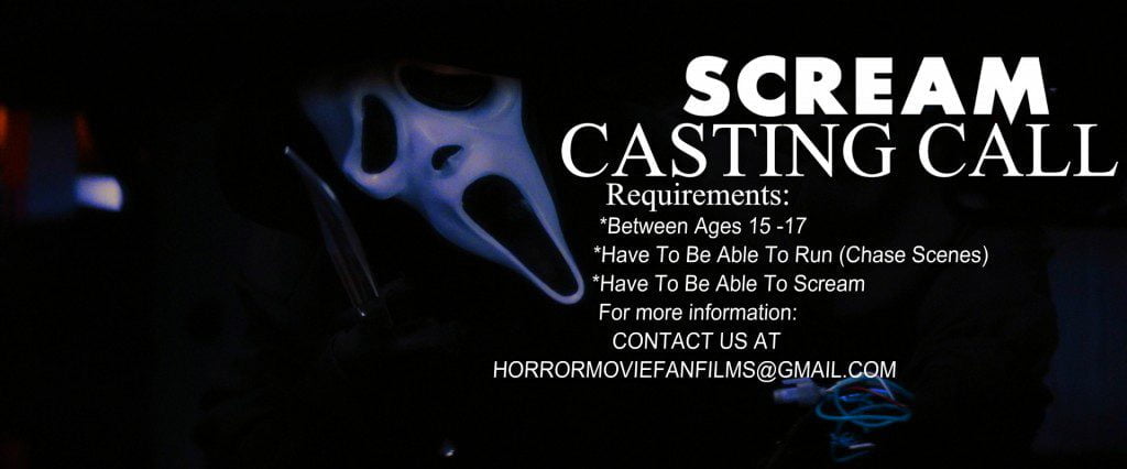 casting call for scream