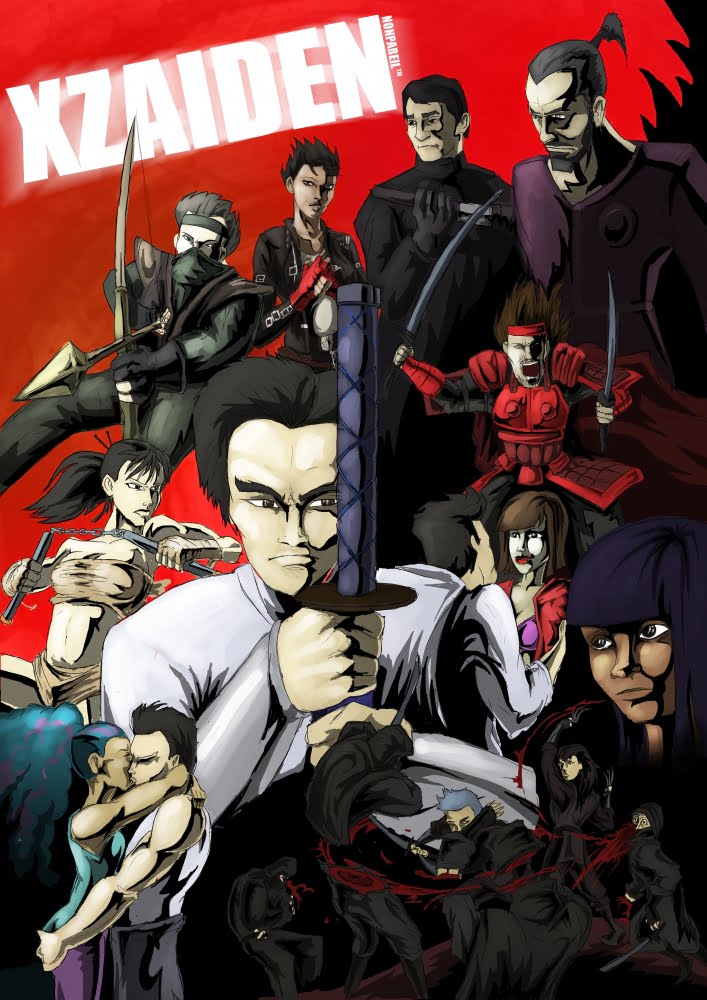 Nonpareil Comics web series Xzaiden