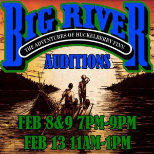 Theater Auditions in South Orange NJ for “HUCKLEBERRY FINN”
