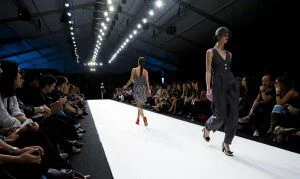 fashion show modeling