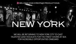 Read more about the article New York City Singers for Holland America Cruises