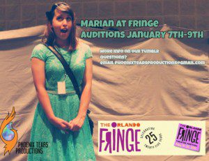 Read more about the article Orlando Florida Theater Auditions for “Marian Lost in Fiction at Fringe”