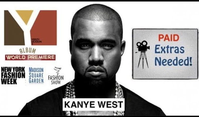 Kanye West Fashion Show