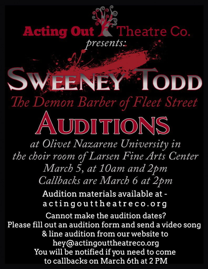 Sweeney Todd Auditions