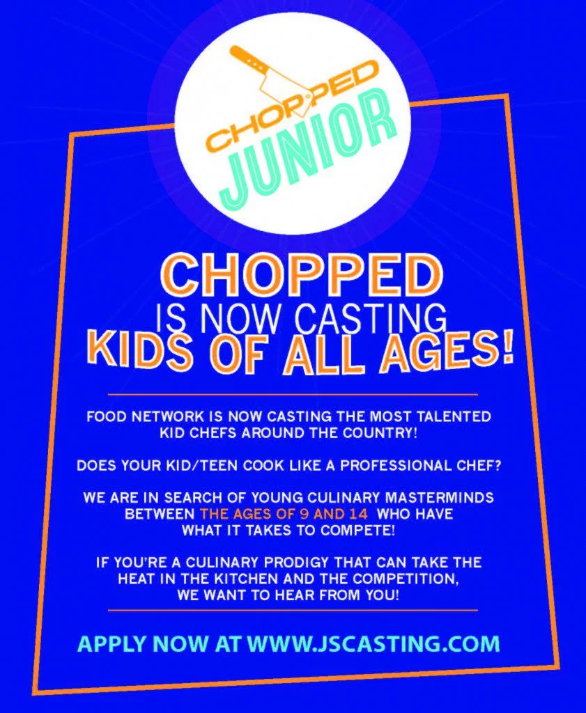 Chopped Junior Season 4 casting kids nationwide